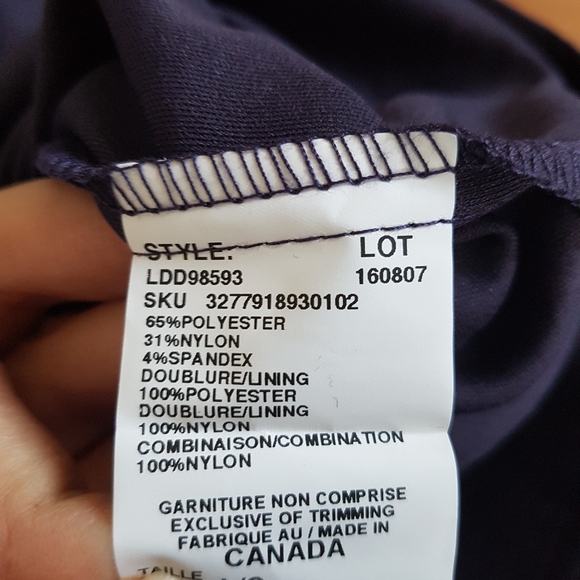 NEW Le Château dark purple - large - Picture 4 of 5